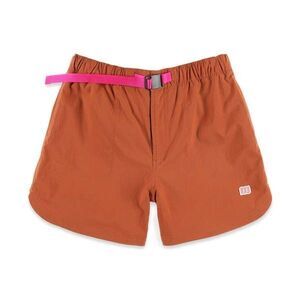 Topo Designs River Shorts Womens Small High Waisted Hiking Outdoor Nylon Brown